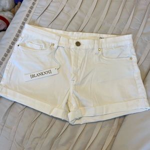NEW Blank NYC Classique cuffed shorts